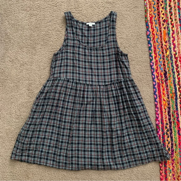 American Eagle Plaid Tank Dress - Picture 1 of 5